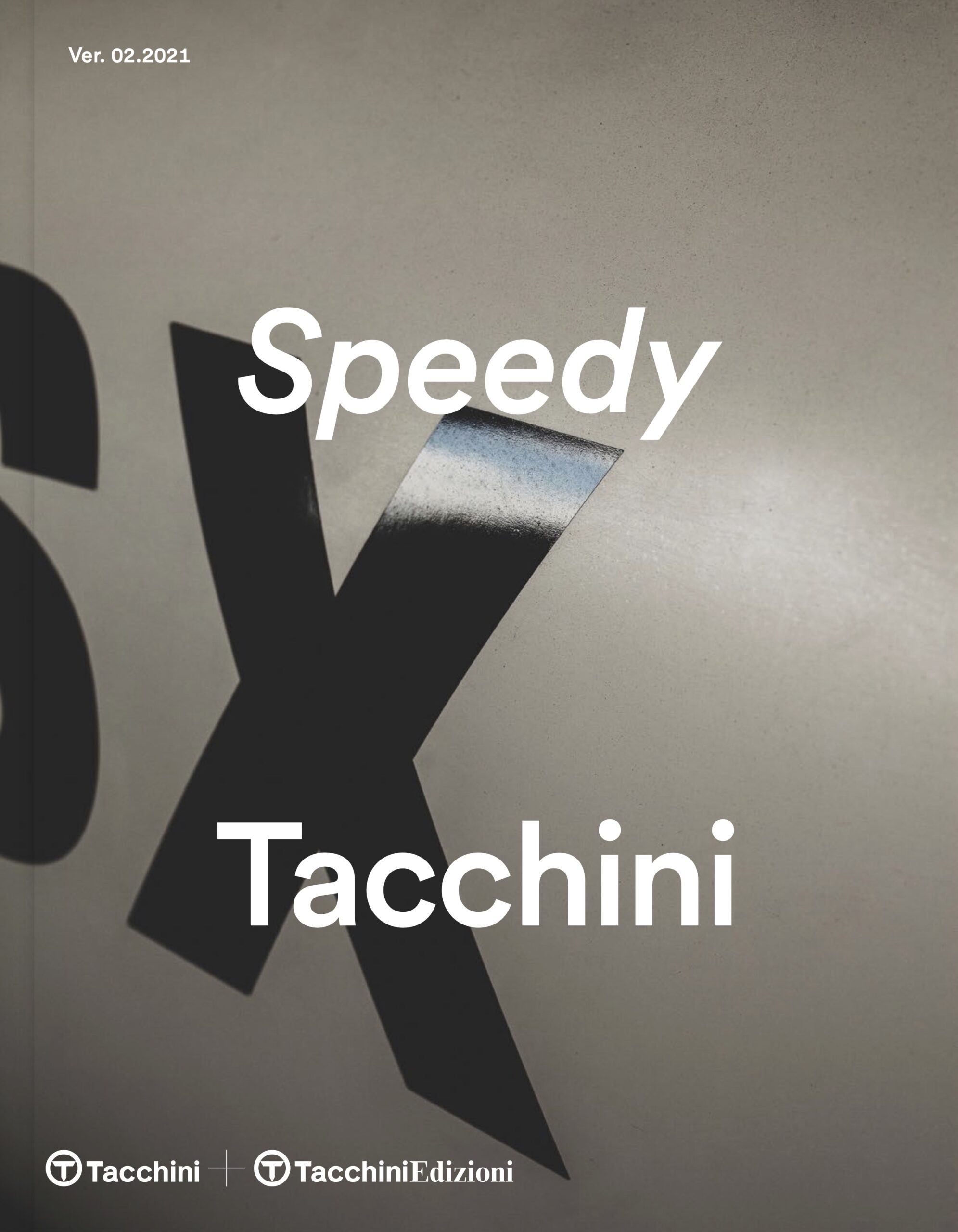 Tacchini Speedy Catalogue 2021 Cover