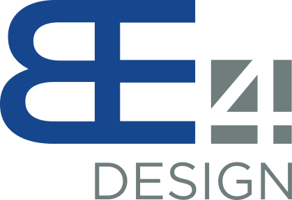 BE4 Design Logo